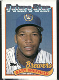 1989 Topps #343b Gary Sheffield