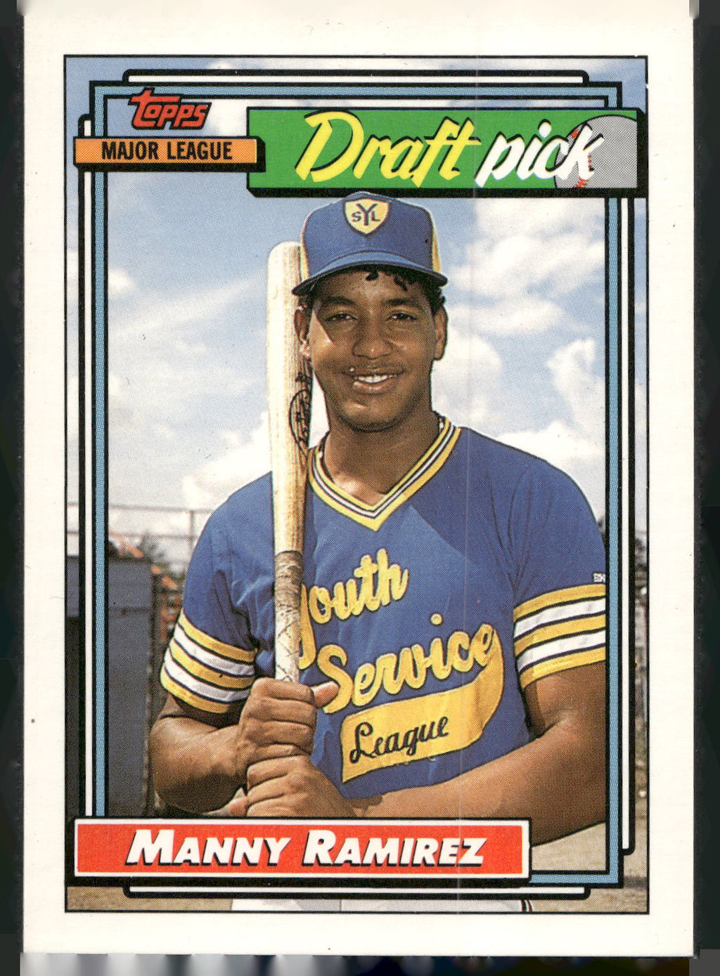 1992 Topps #156 Manny Ramirez
