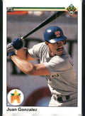 1990 Upper Deck #72 Juan Gonzalez
