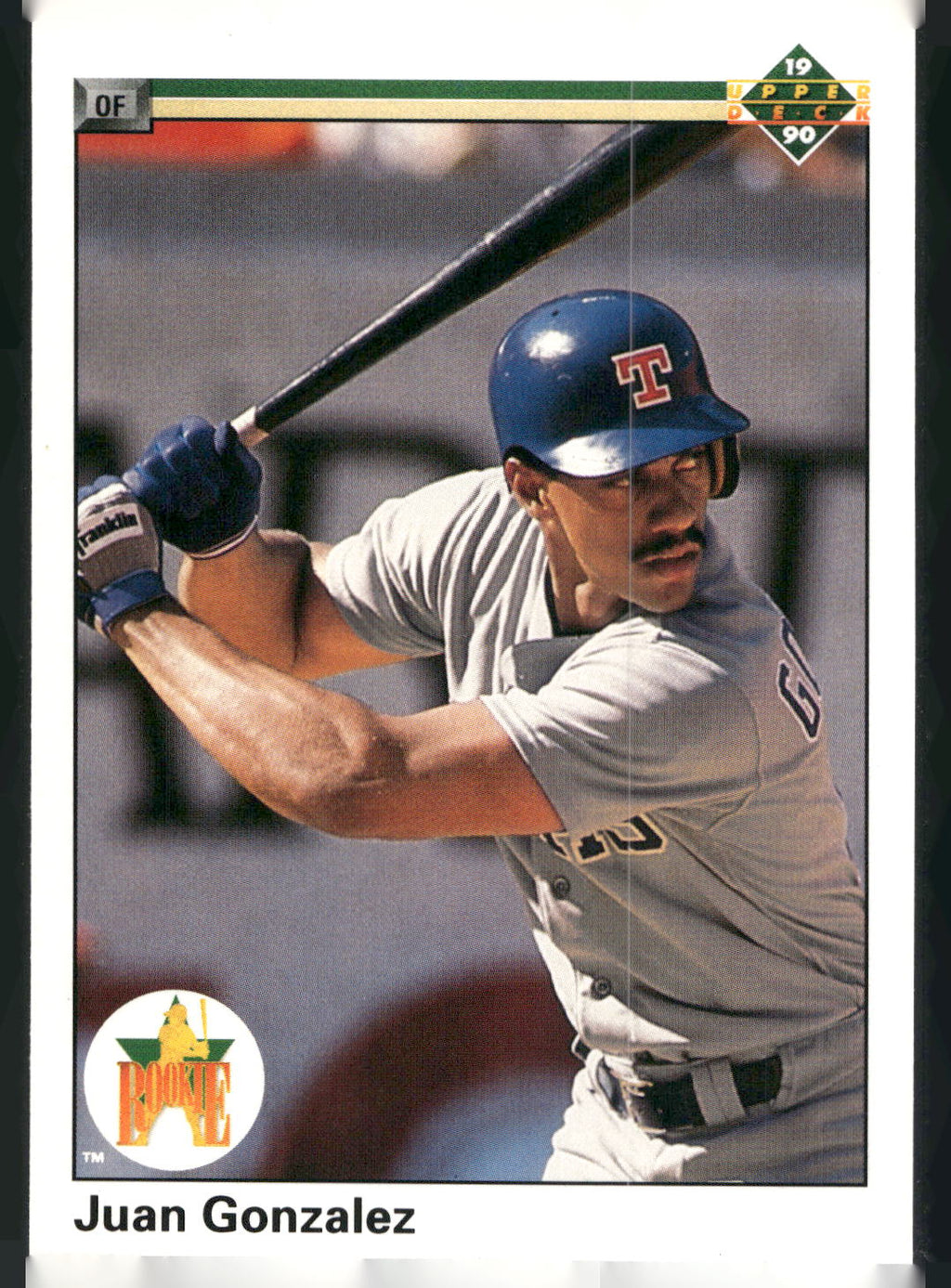 1990 Upper Deck #72 Juan Gonzalez