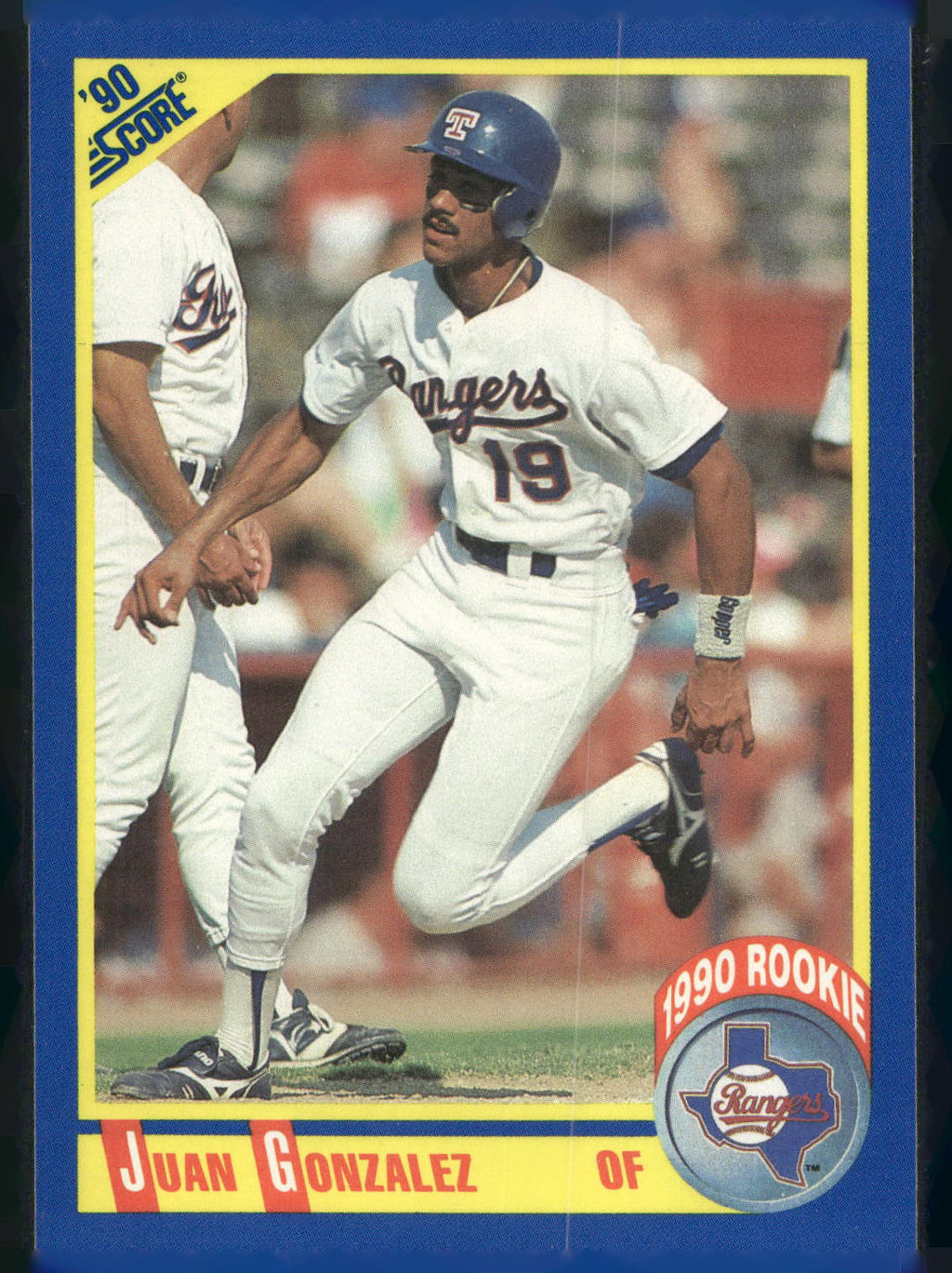 1990 Score #637 Juan Gonzalez