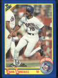 1990 Score #637 Juan Gonzalez