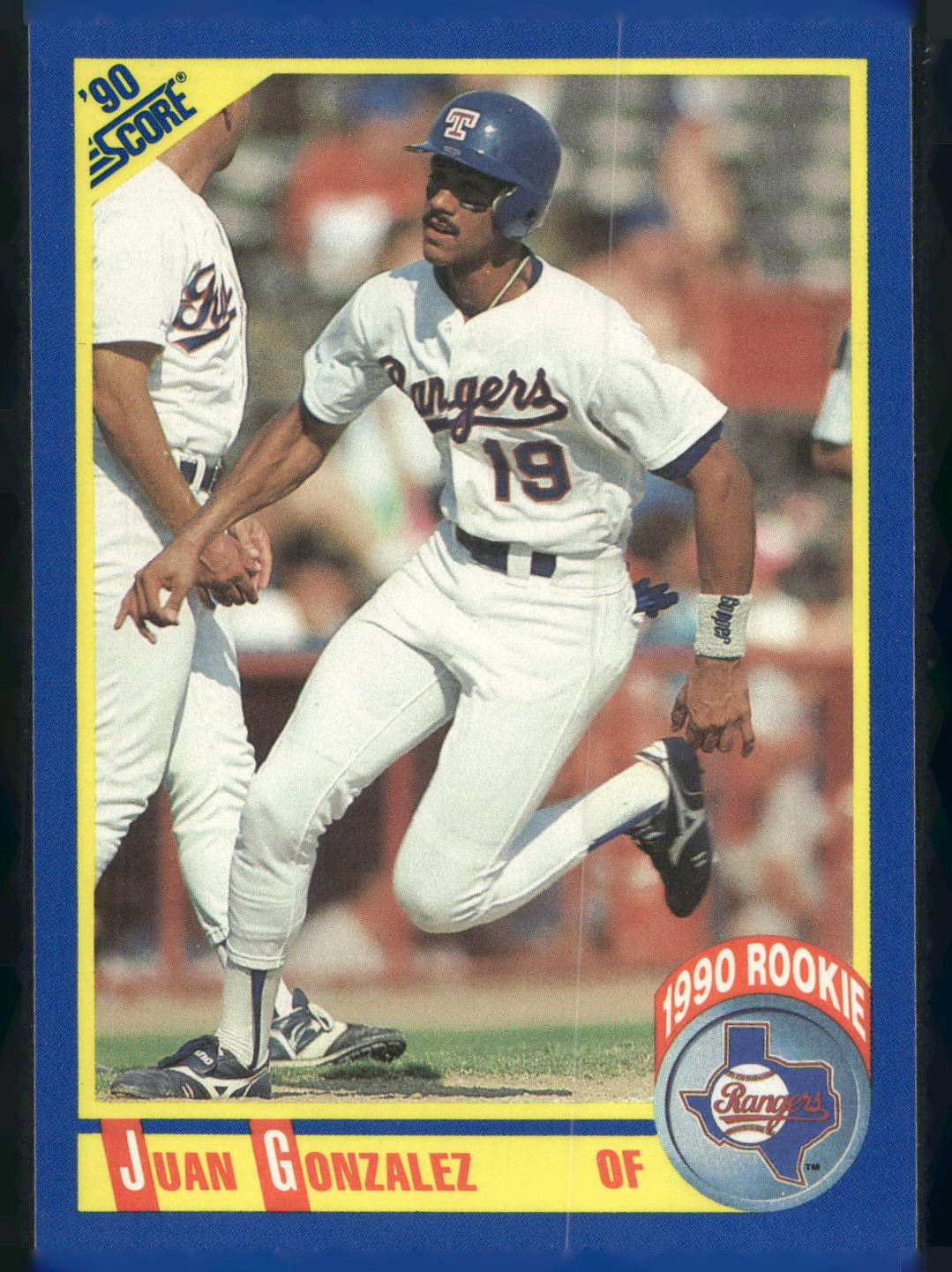 1990 Score #637 Juan Gonzalez
