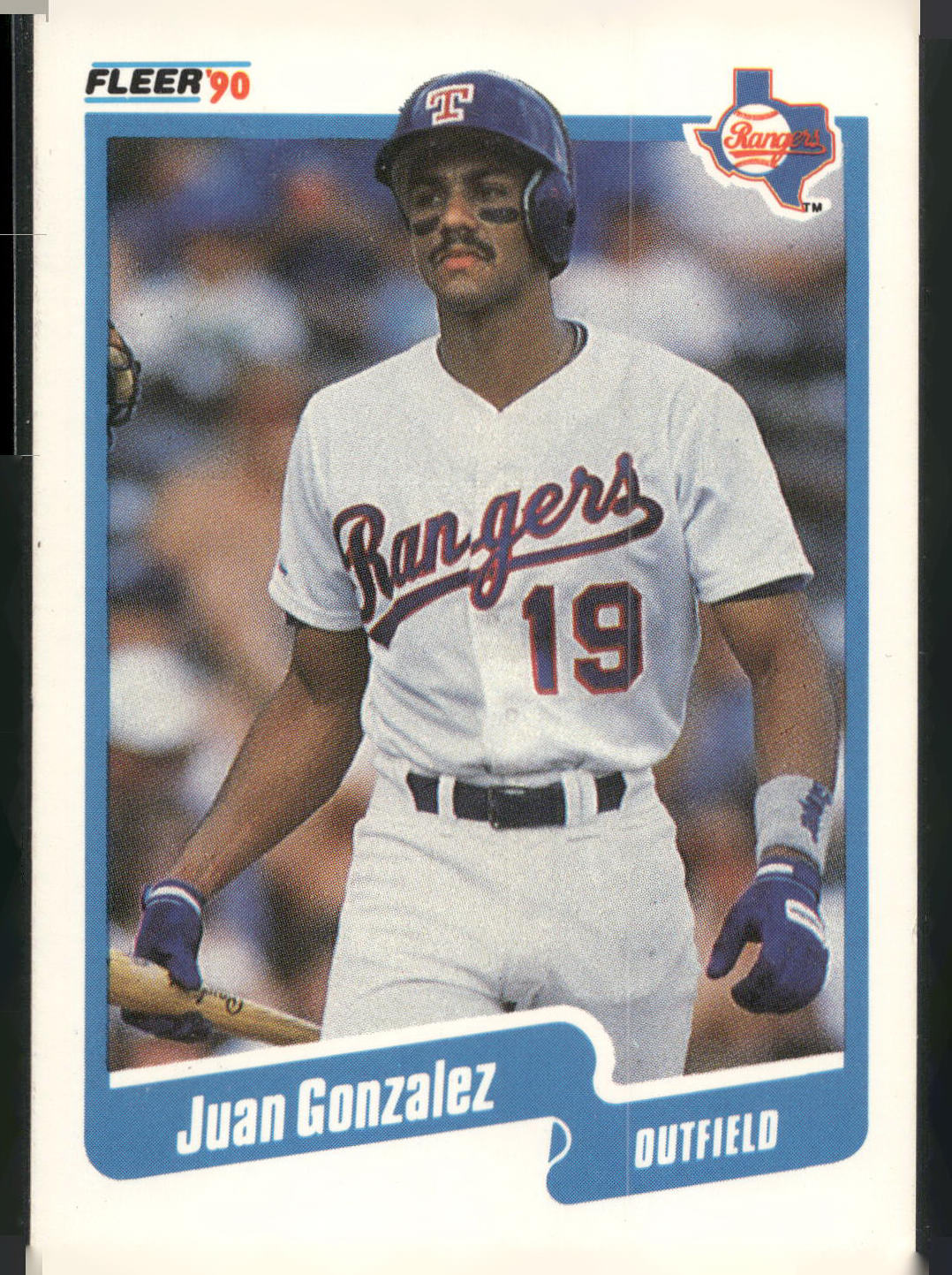 1990 Fleer #297 Juan Gonzalez