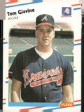 1988 Fleer #539 Tom Glavine