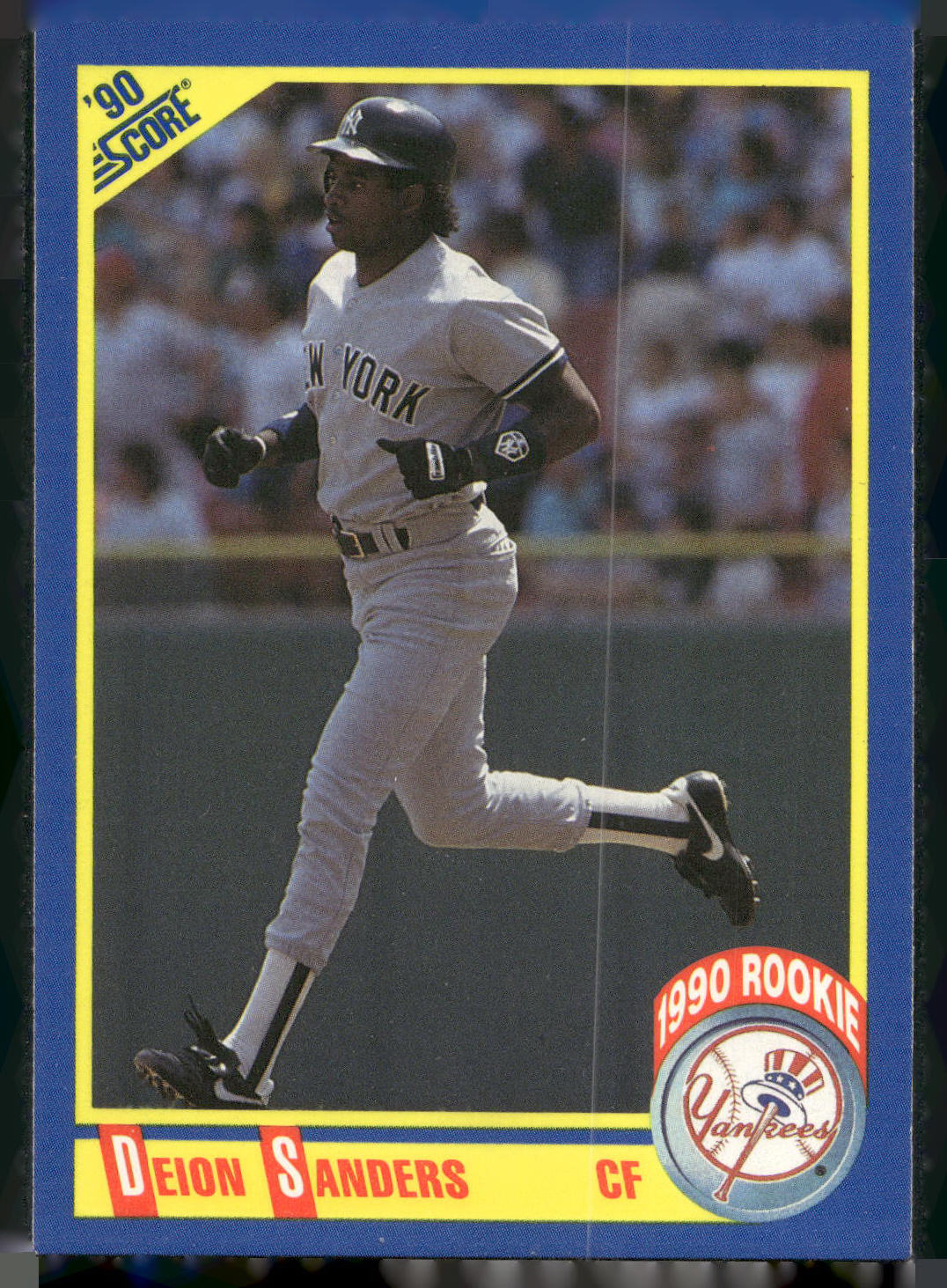 1990 Score #586 Deion Sanders