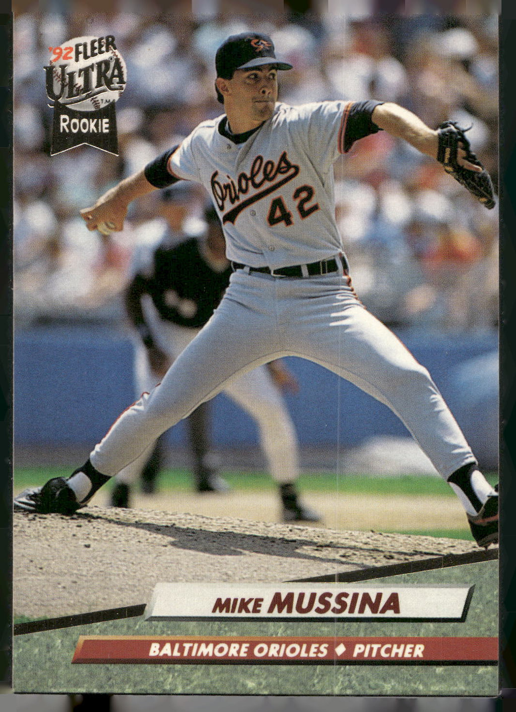 1992 Ultra #9 Mike Mussina