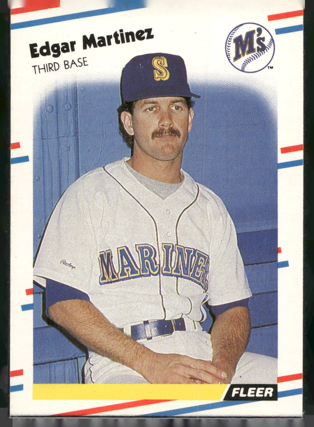 1988 Fleer #378 Edgar Martinez