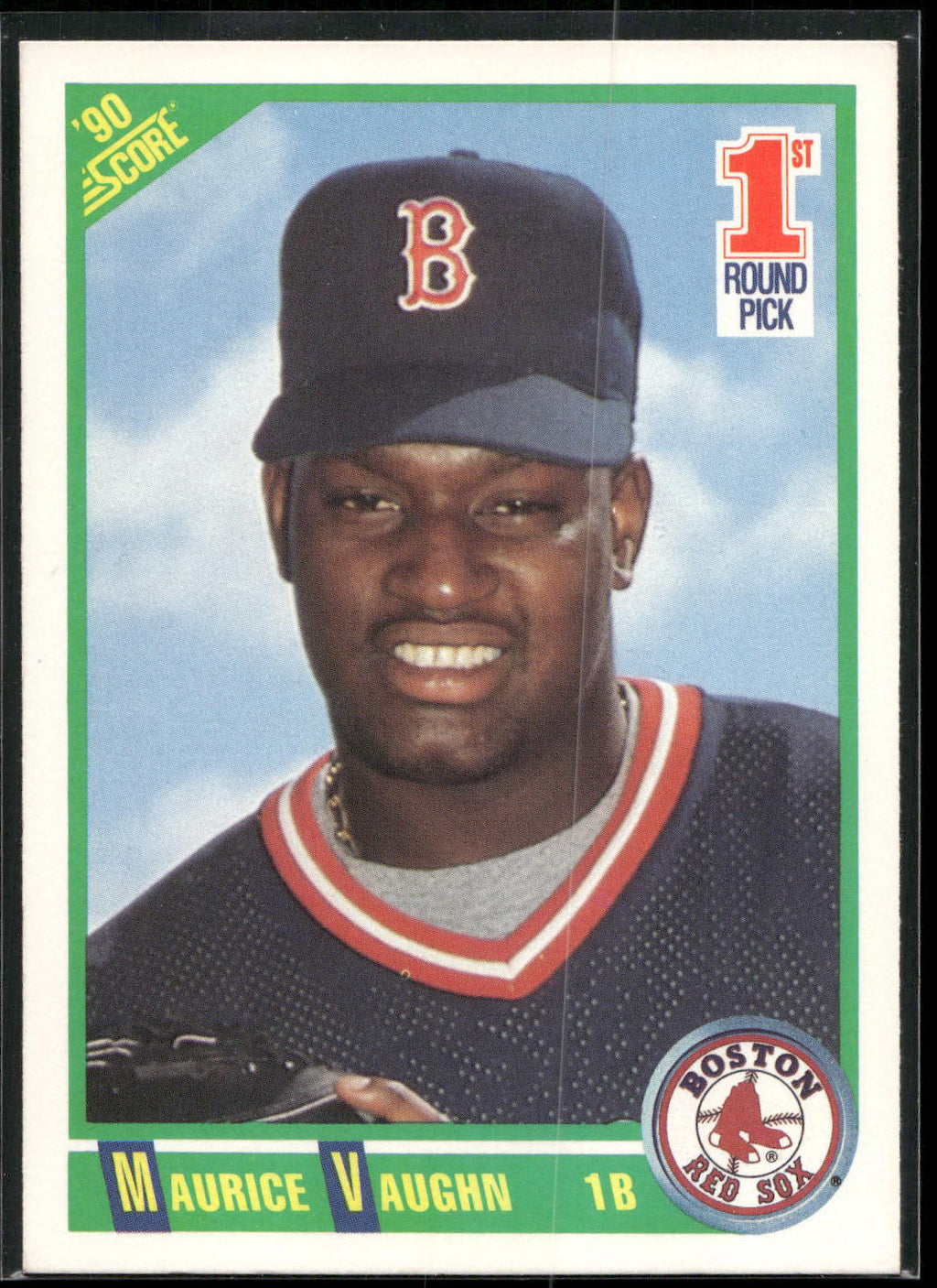 1990 Score #675 Maurice Vaughn