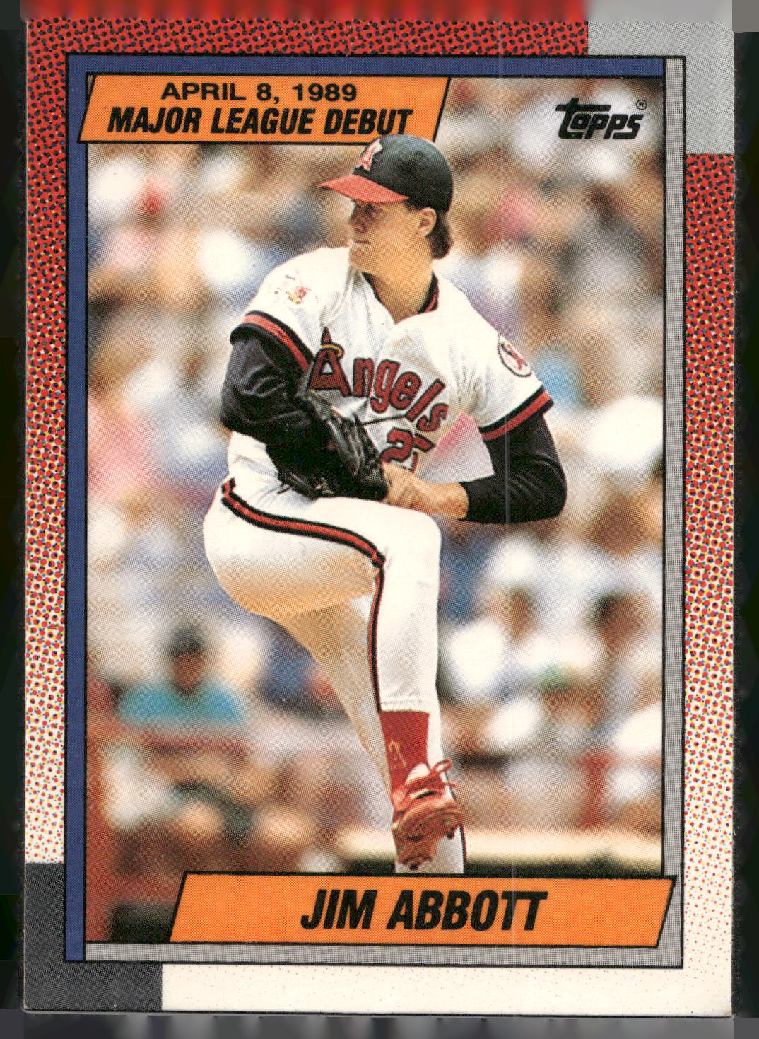 1990 Topps Major League Debut 1989 #1 Jim Abbott
