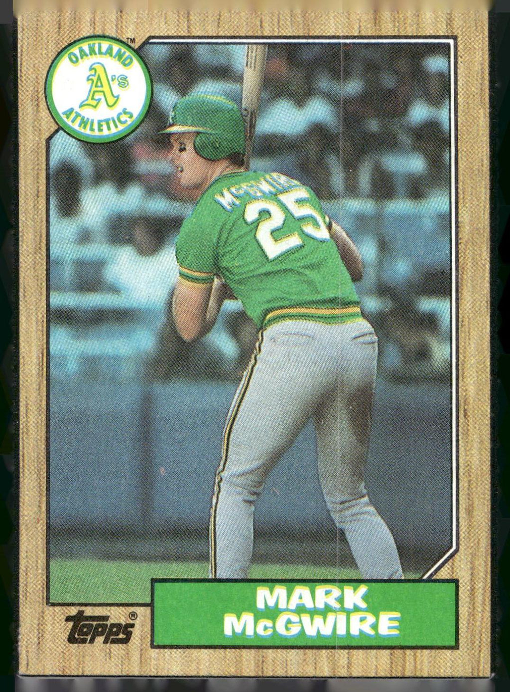 1987 Topps #366 Mark McGwire