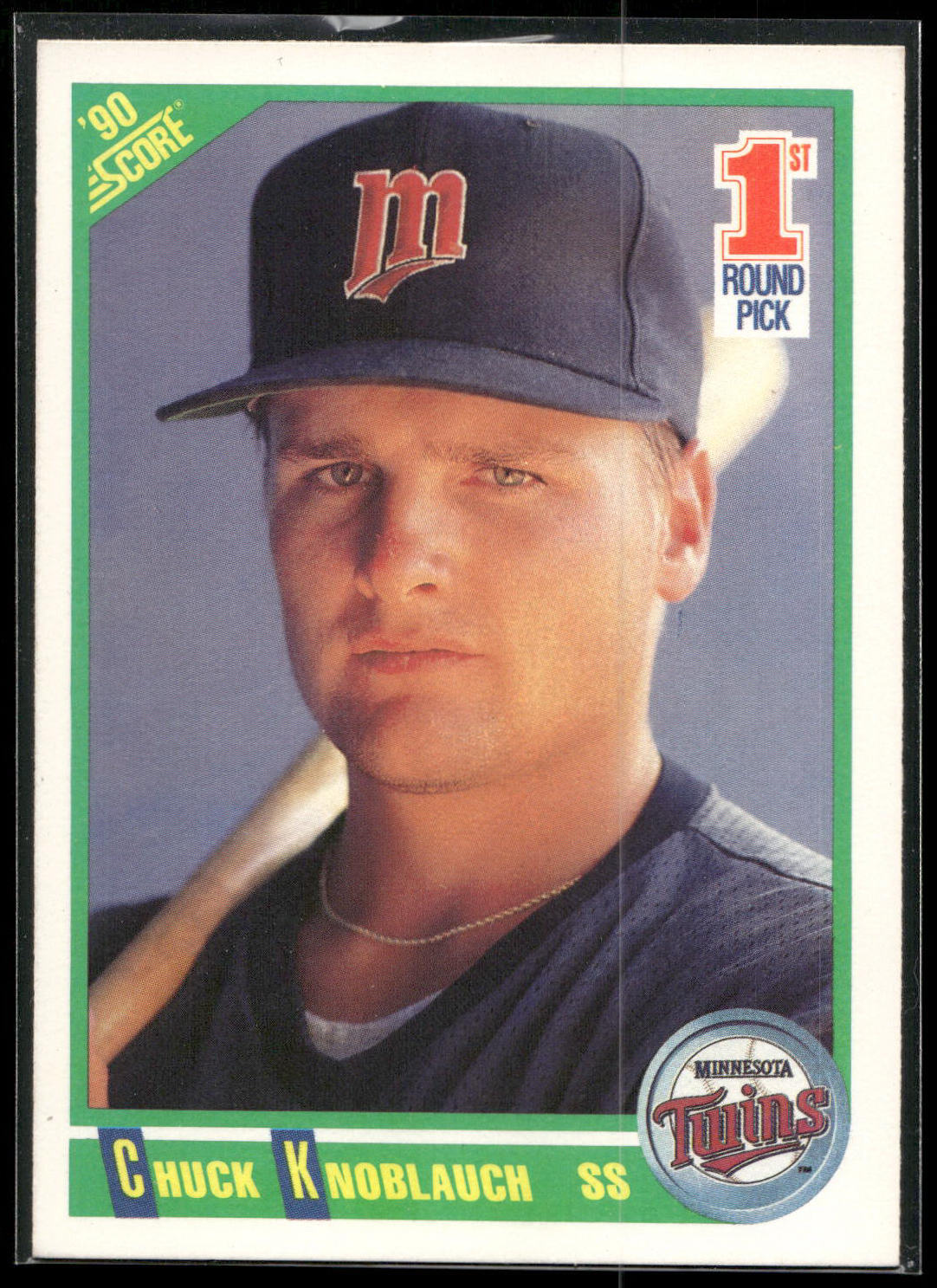 1990 Score #672 Chuck Knoblauch
