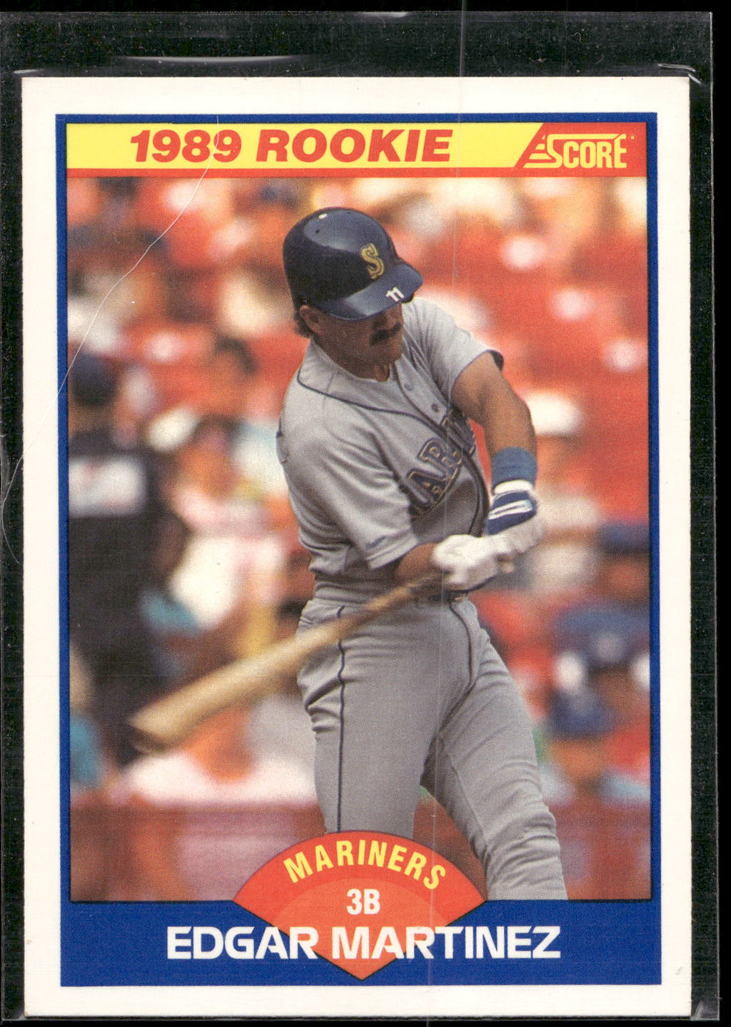 1989 Score #637 Edgar Martinez