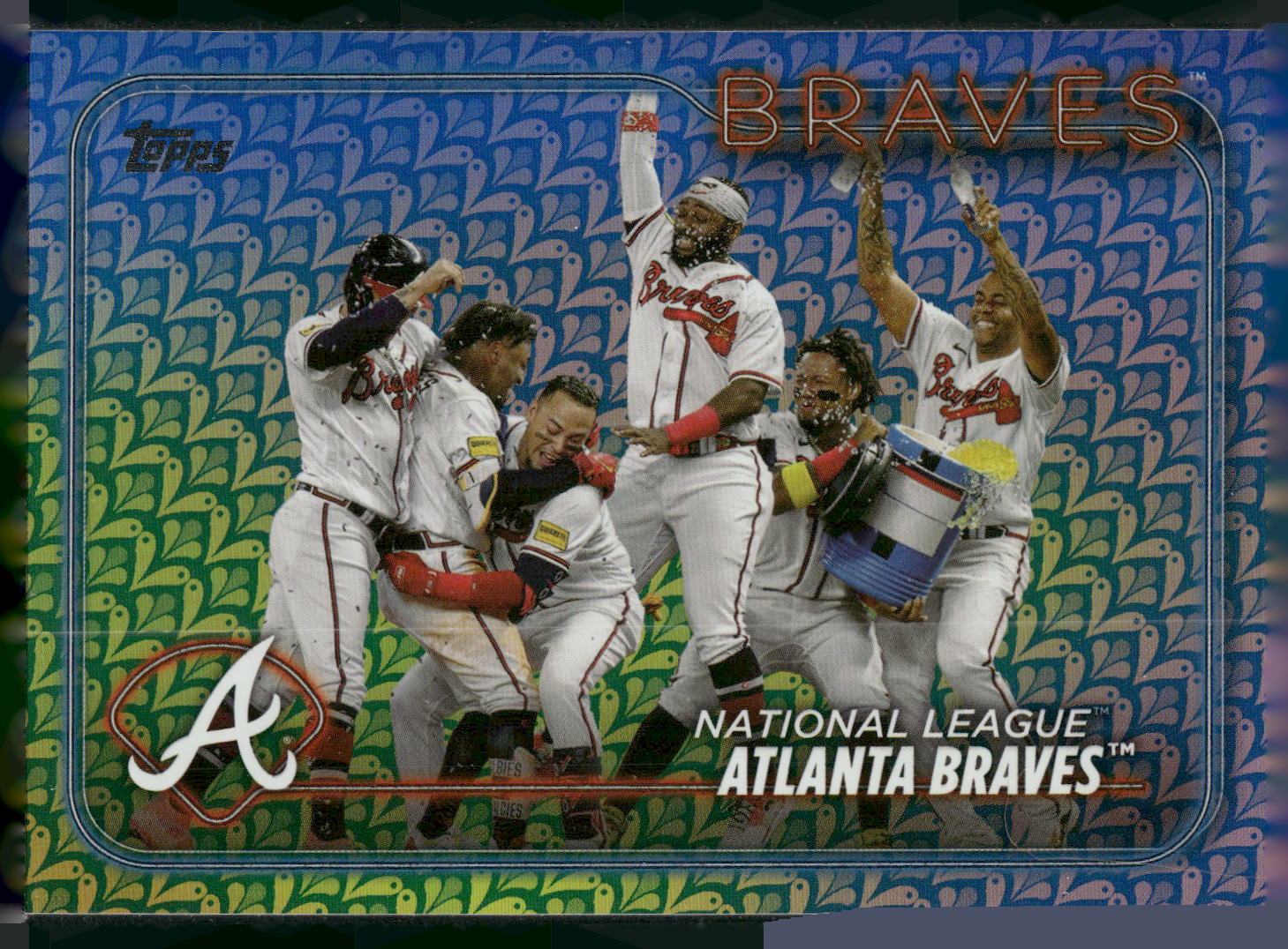 2024 Topps #154 Atlanta Braves Holiday