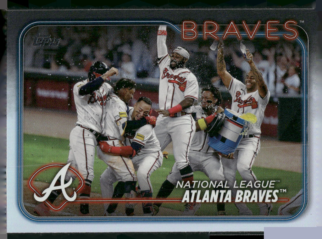2024 Topps #154 Atlanta Braves Rainbow Foil