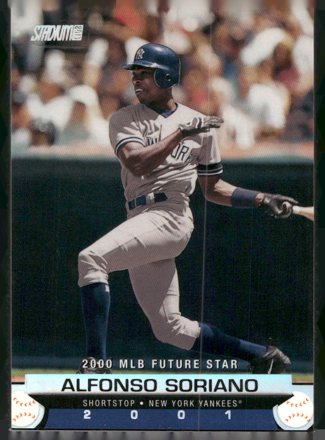 2001 Stadium Club #182 Alfonso Soriano