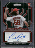 2022 Panini Prizm #RA-PN Packy Naughton Rookie Autographs