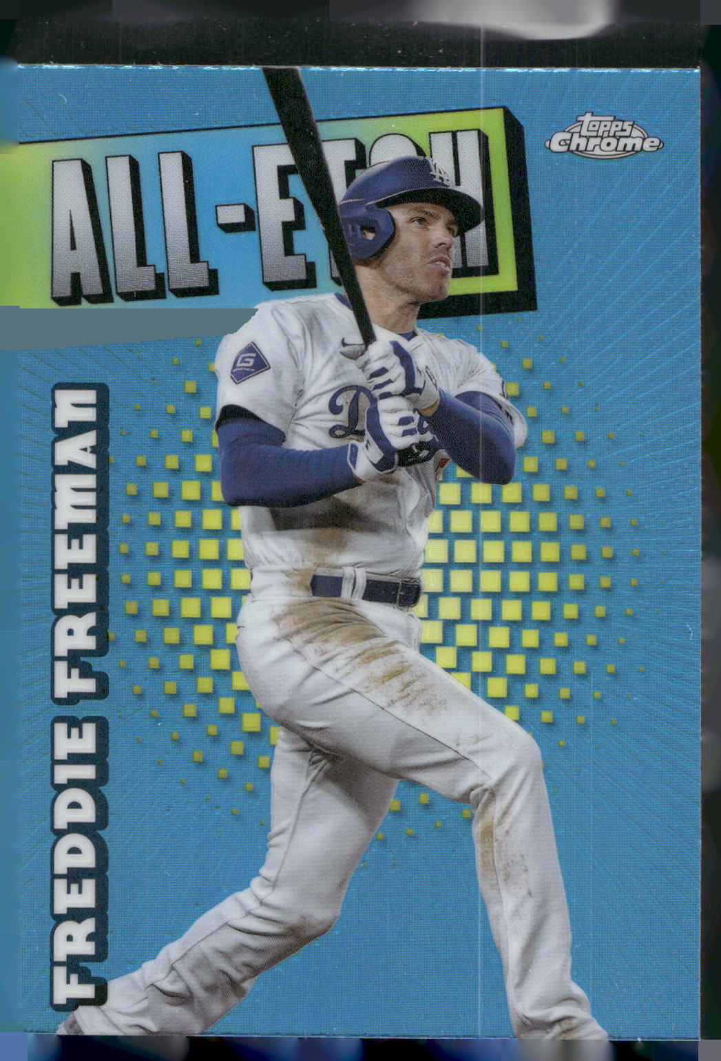 2025 Topps Chrome #CAE-11 Freddie Freeman Chrome All-Etch
