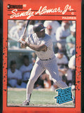 1990 Donruss #30 Sandy Alomar, Jr.