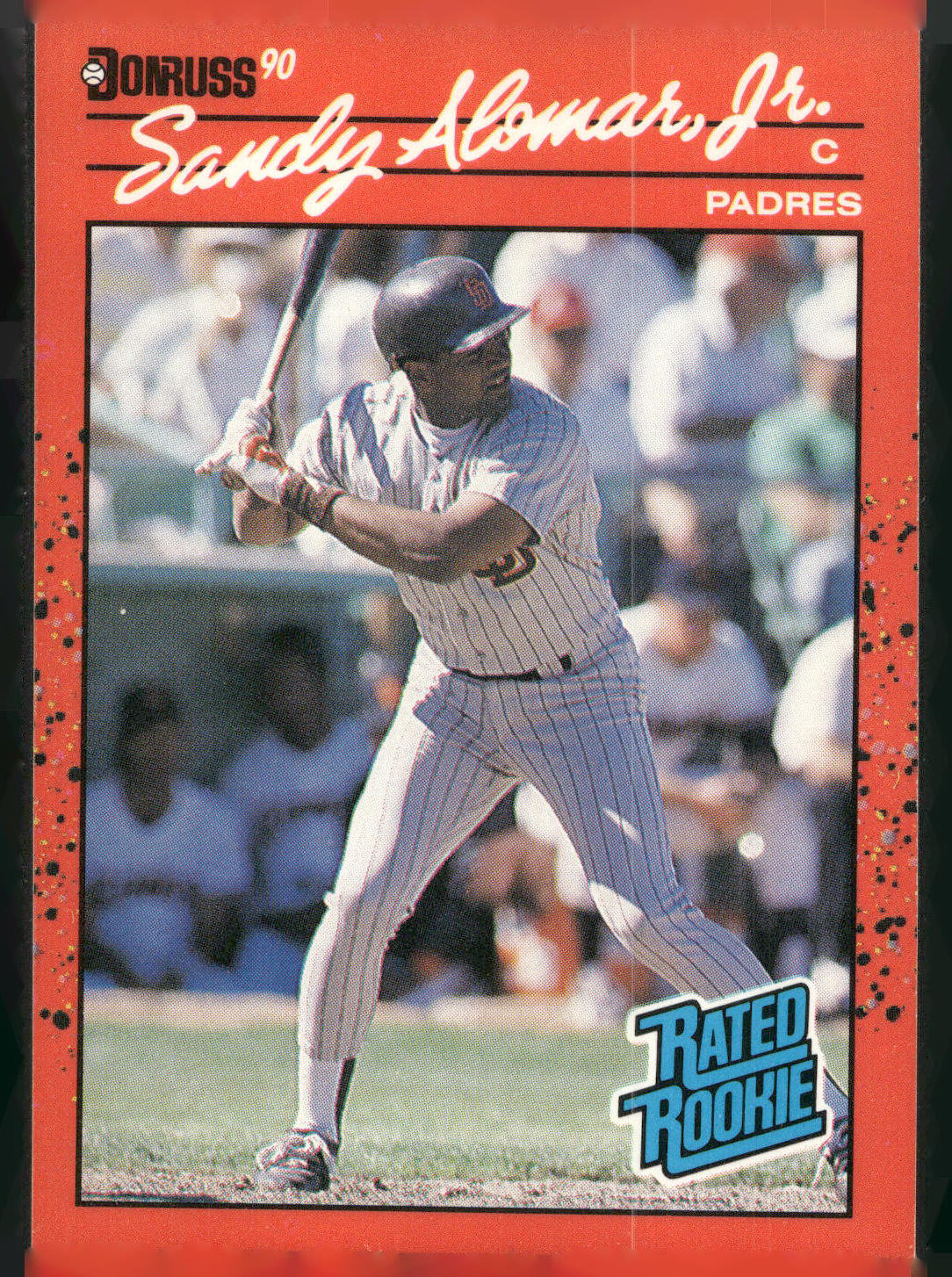 1990 Donruss #30 Sandy Alomar, Jr.