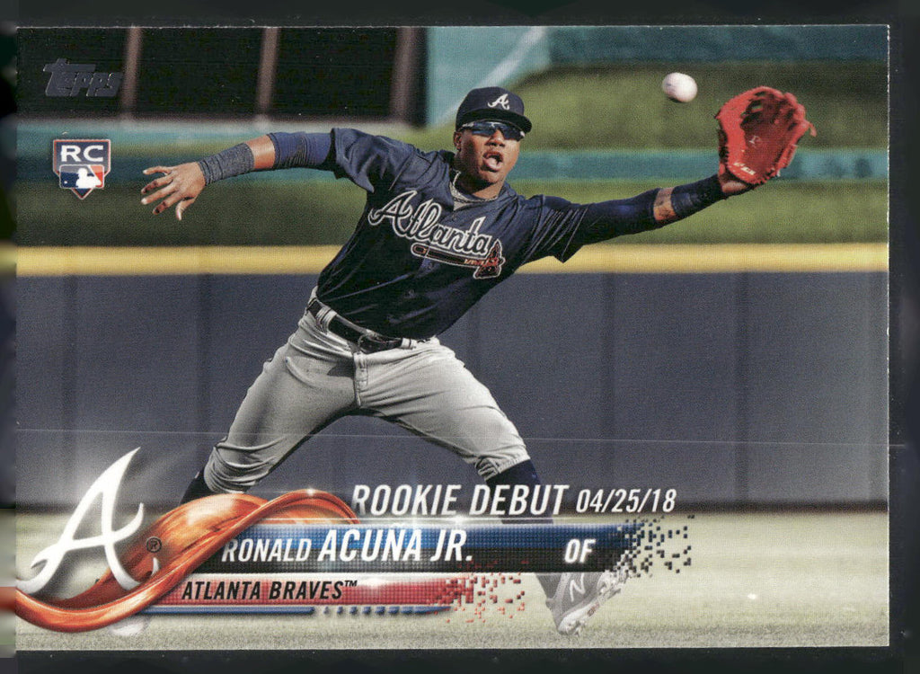 2018 Topps Update #US252 Ronald Acuna Jr.