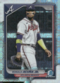 2024 Bowman #32 Ronald Acuña Jr. Chrome Mojo Refractors