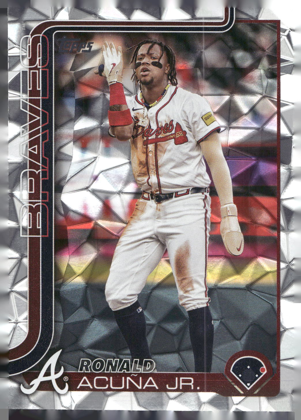 2025 Topps #207 Ronald Acuña Jr. Diamante Foil
