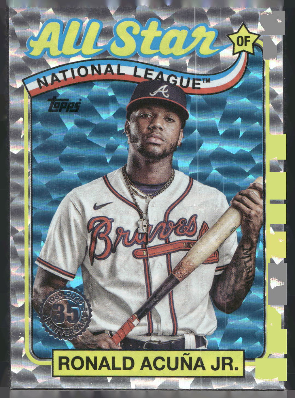 2024 Topps #89ASB-28 Ronald Acuña Jr. 1989 Topps Baseball 35th