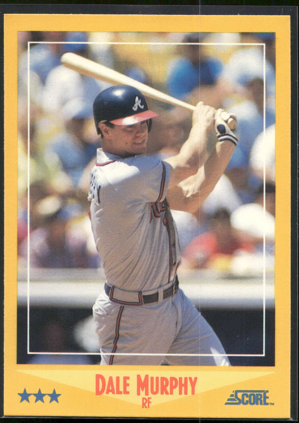 1988 Score #450 Dale Murphy