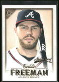 2018 Topps Gallery #128 Freddie Freeman Artist Proof