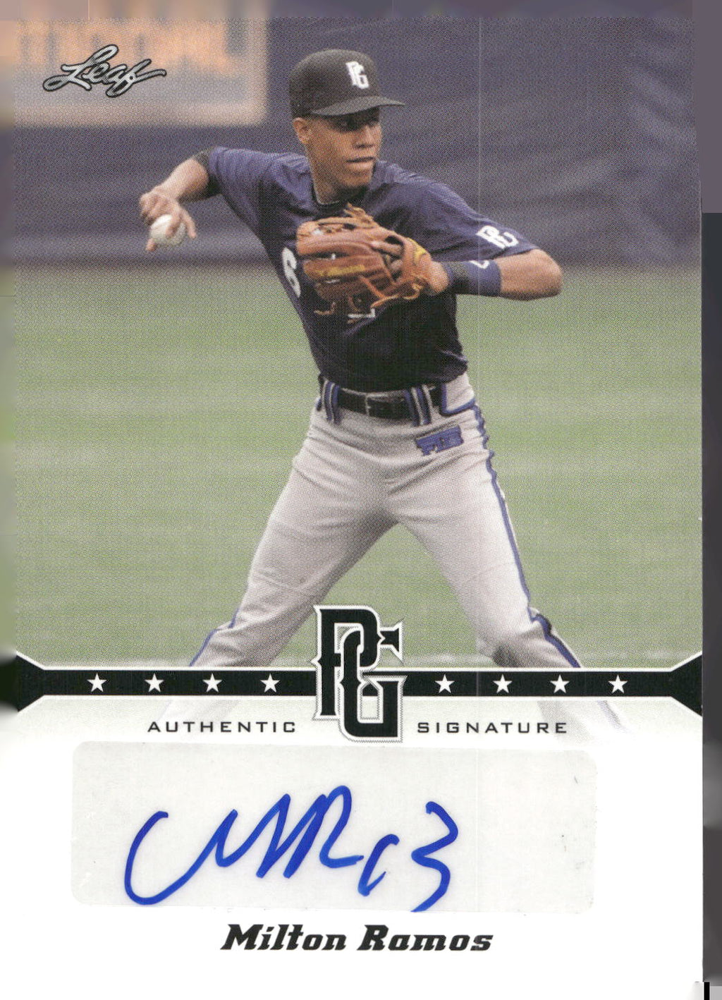 2013 Leaf Perfect Game #A-MR4 Milton Ramos Autographs