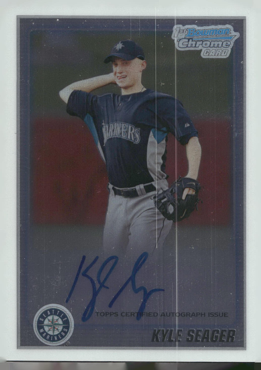 2010 Bowman Chrome #BCP195 Kyle Seager Prospects Autographs
