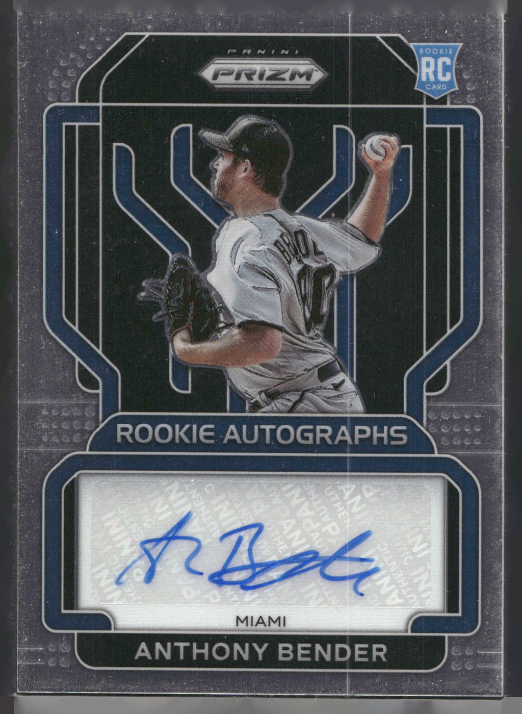 2022 Panini Prizm #RA-AB Anthony Bender Rookie Autographs