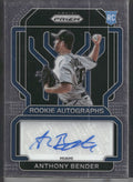 2022 Panini Prizm #RA-AB Anthony Bender Rookie Autographs