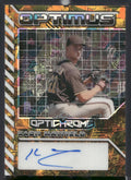 2025 Leaf Optichrome #86 Kash Mayfield Base Crystal Orange #/1