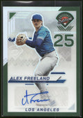 2025 Panini Prospect Edition #71 Alex Freeland Holo Signatures - Green