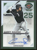 2025 Panini Prospect Edition #65 Casey Saucke Green
