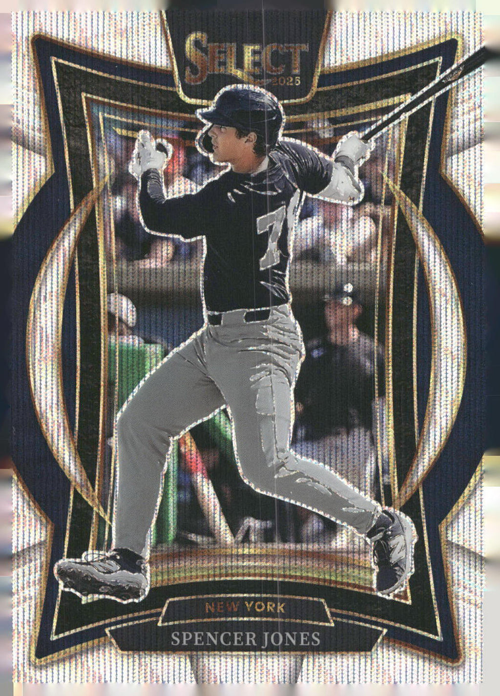 2025 Panini Select #99 Spencer Jones Silver Prizms