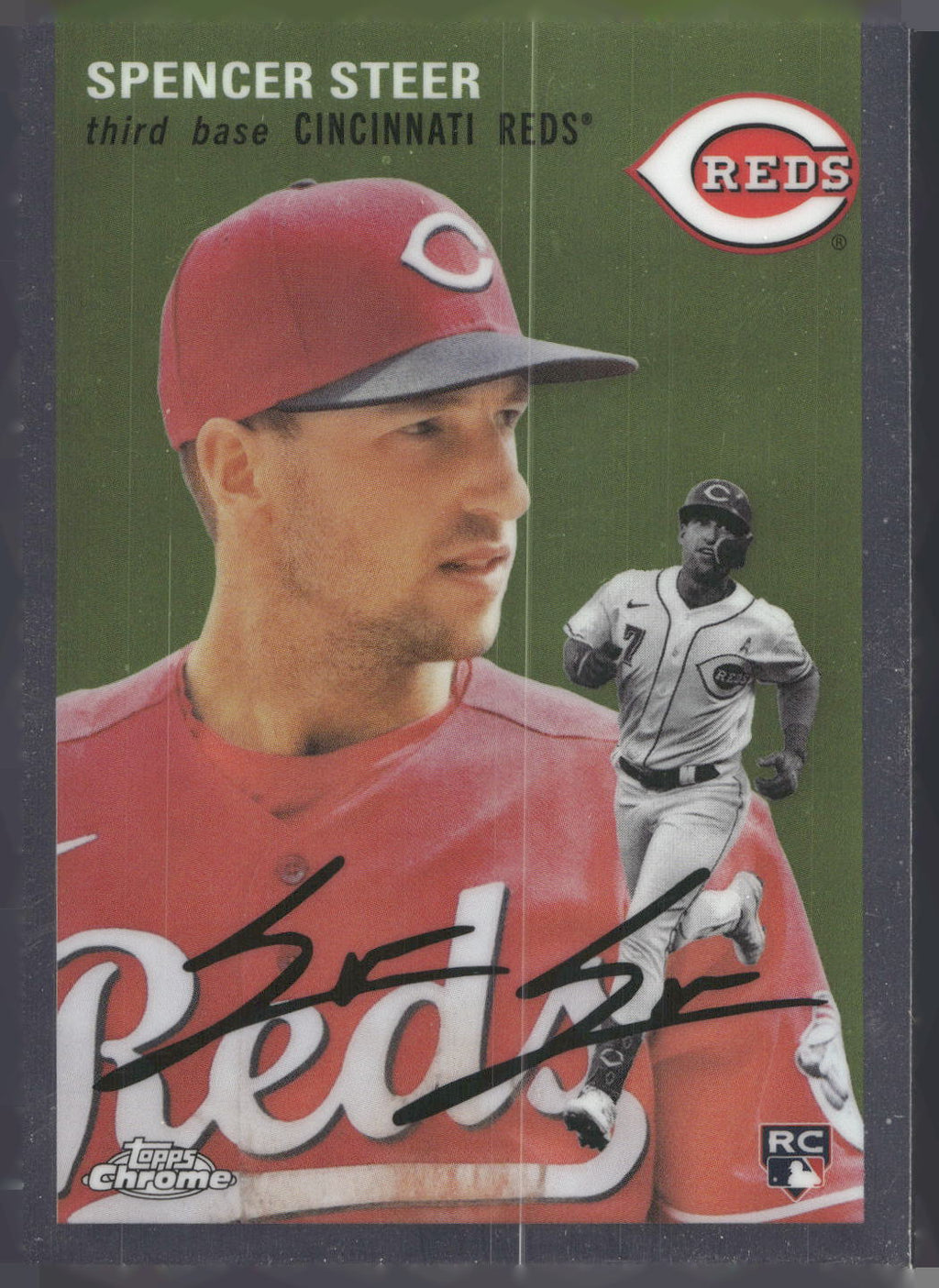 2023 Topps Chrome Platinum Anniversary #144 Spencer Steer