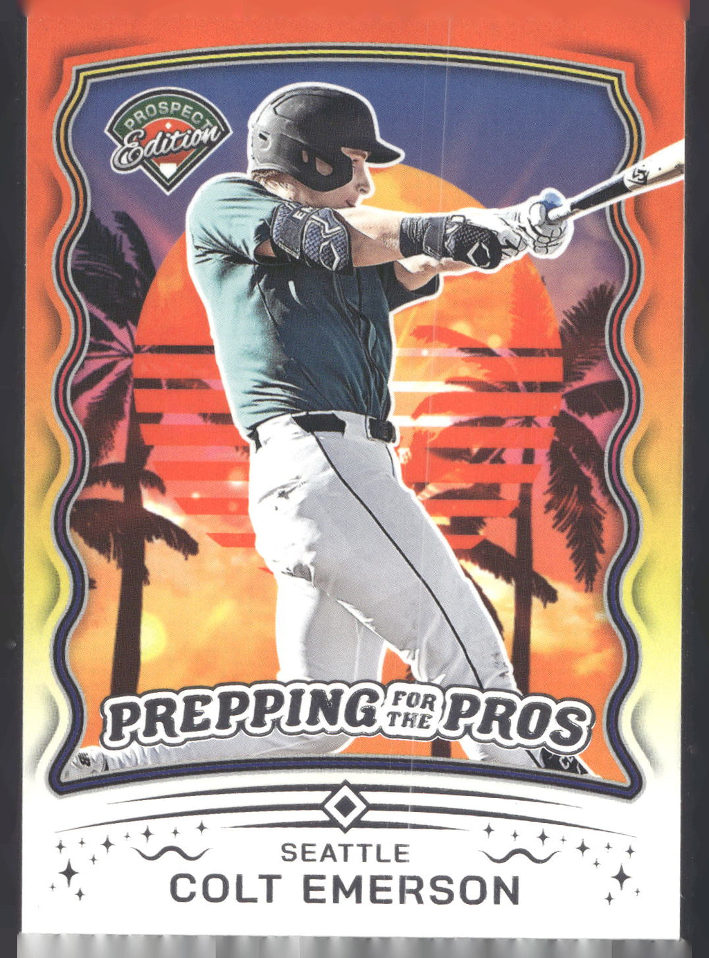 2025 Panini Prospect Edition #20 Colt Emerson Prepping for the Pros