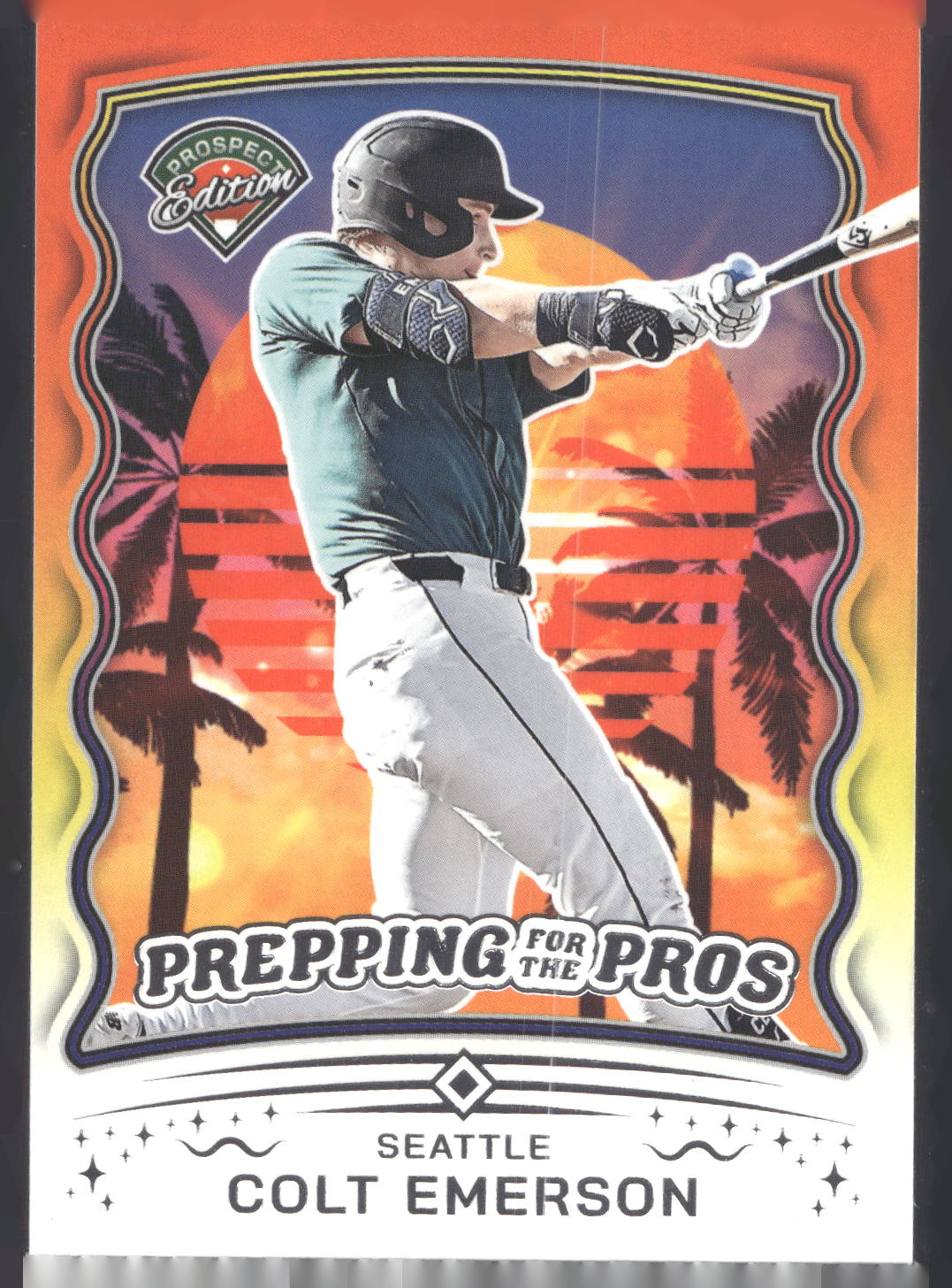2025 Panini Prospect Edition #20 Colt Emerson Prepping for the Pros