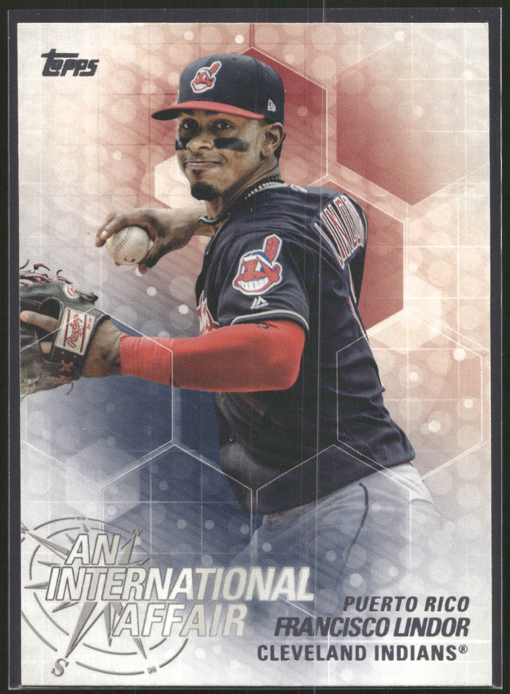2018 Topps Update #IA-34 Francisco Lindor An International Affair