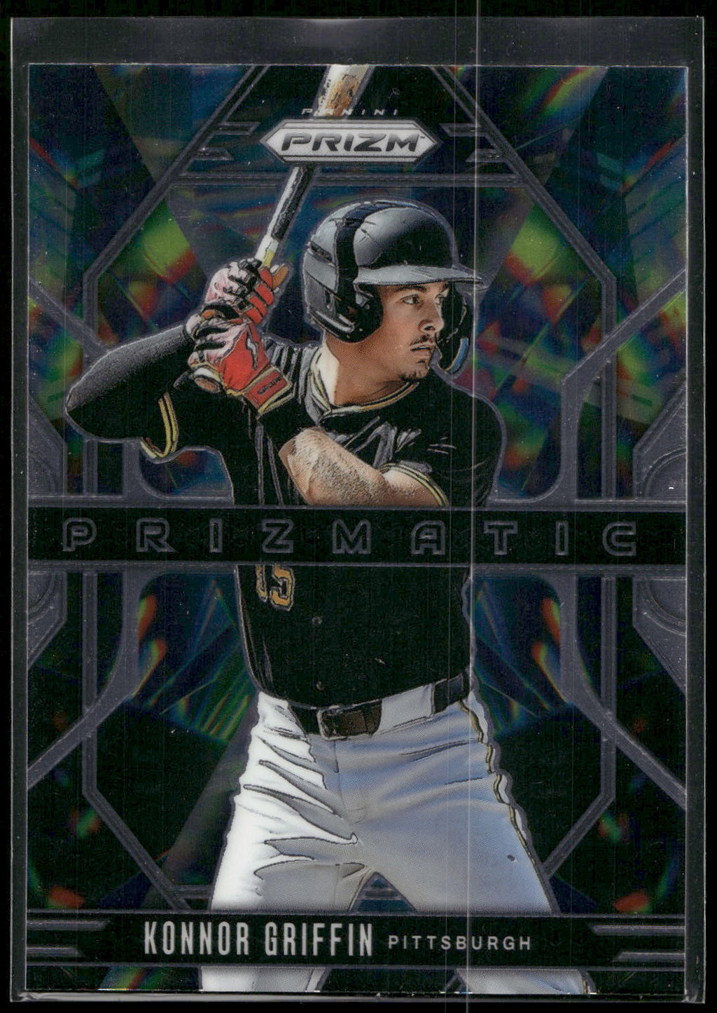 2025 Panini Prizm #21 Konnor Griffin Prizmatic
