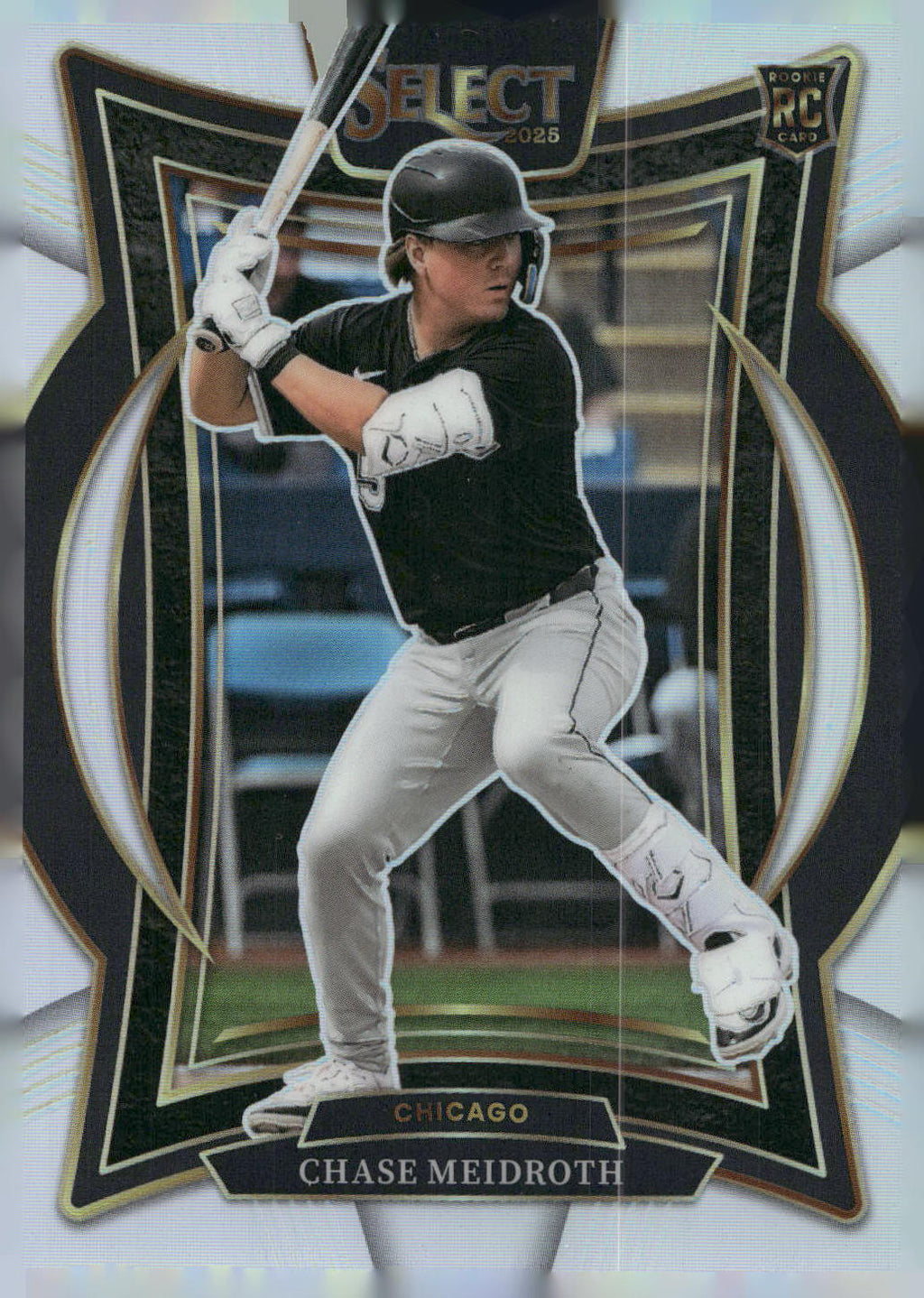 2025 Panini Select #55 Chase Meidroth Silver Prizms