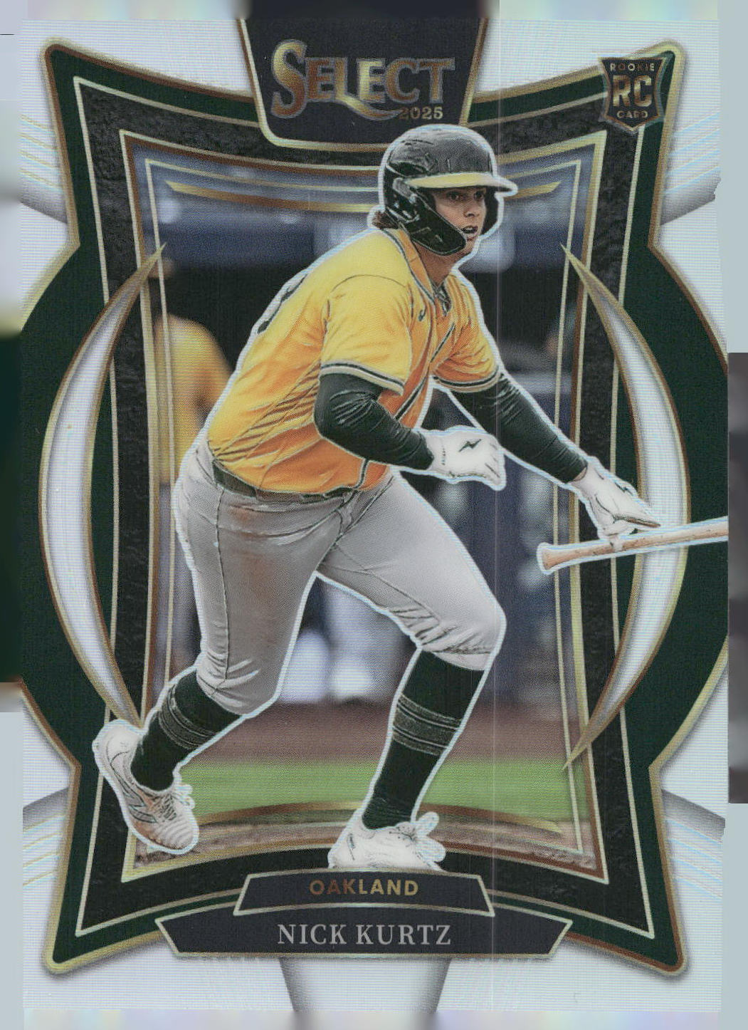 2025 Panini Select #63 Nick Kurtz Silver Prizms