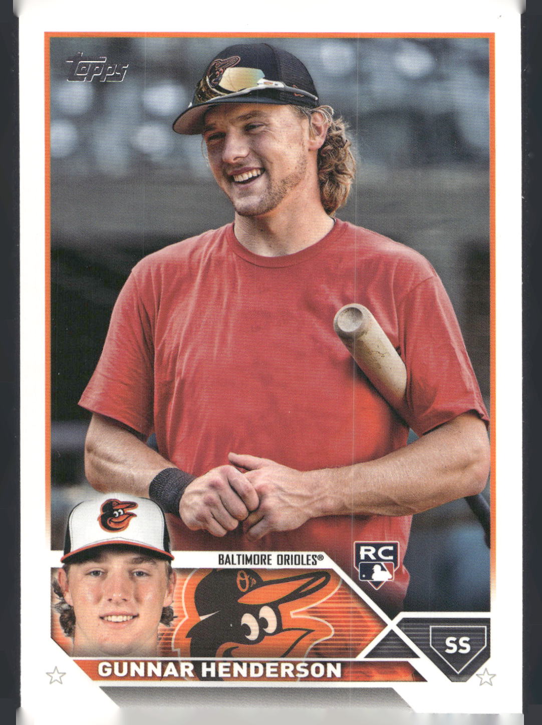 2023 Topps #206 Gunnar Henderson Rookie Variations