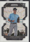 2022 Panini Prizm #215 Josh Lowe White Wave Prizm