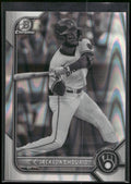 2022 Bowman Draft #BDC-115 Jackson Chourio Chrome RayWave Refractor