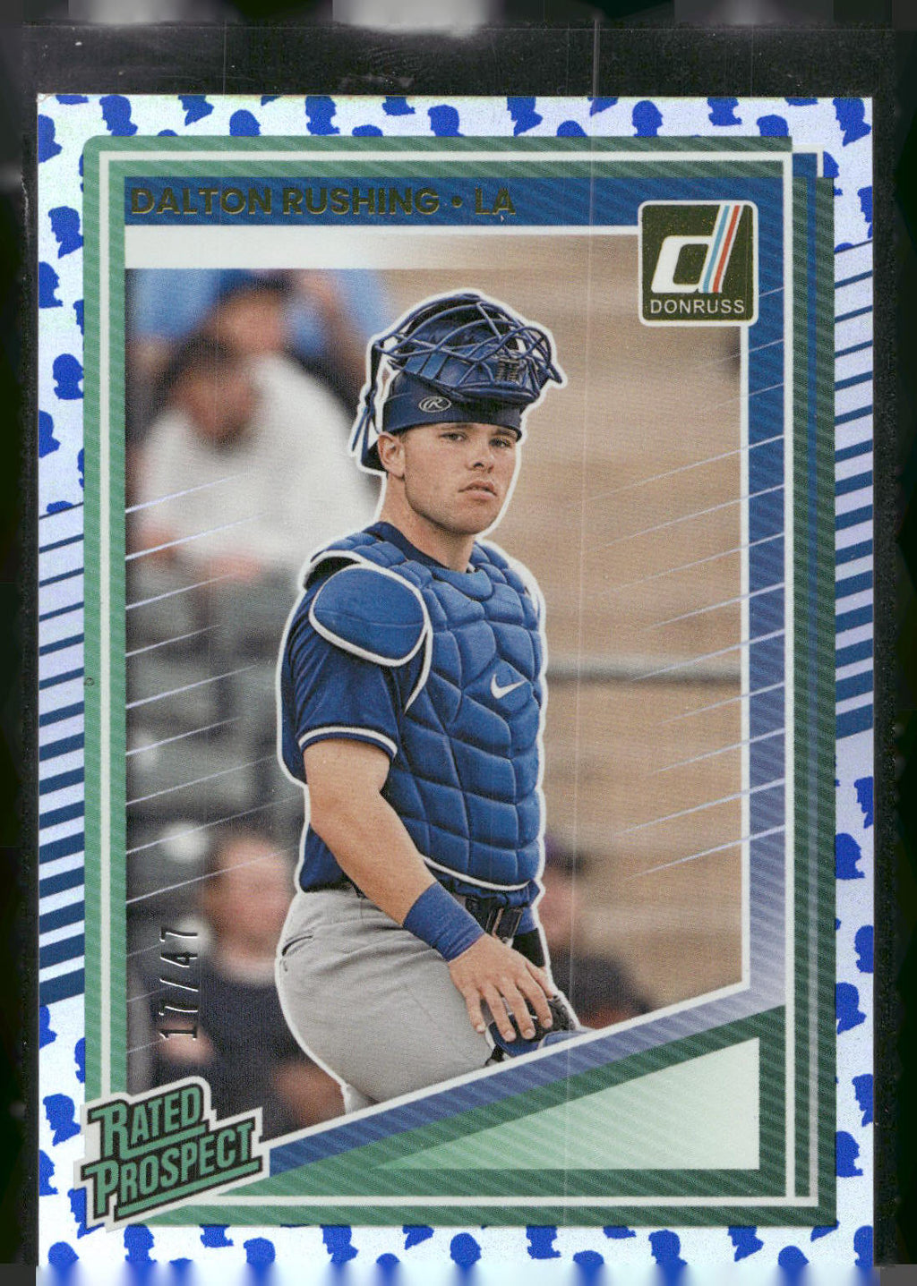2025 Donruss #125 Dalton Rushing Presidential Collection #/47