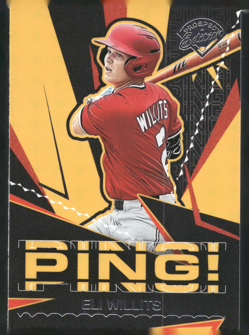 2025 Panini Prospect Edition #3 Eli Willits Ping!
